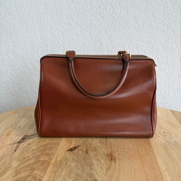 Celine Vintage Boston Bag Brown - Picture 2 of 9